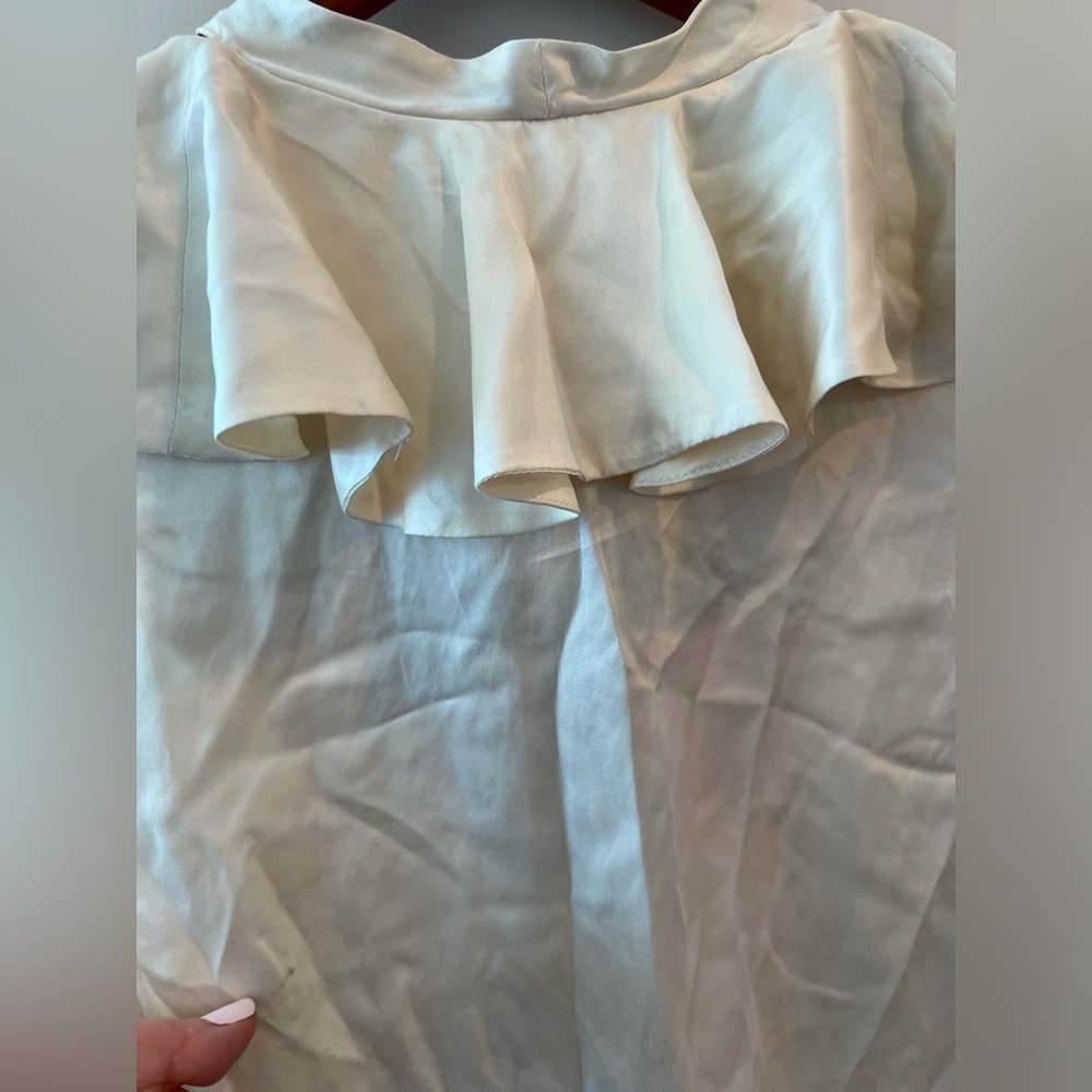Zimmermann Cream Ruffle Blouse - Picture 8 of 16